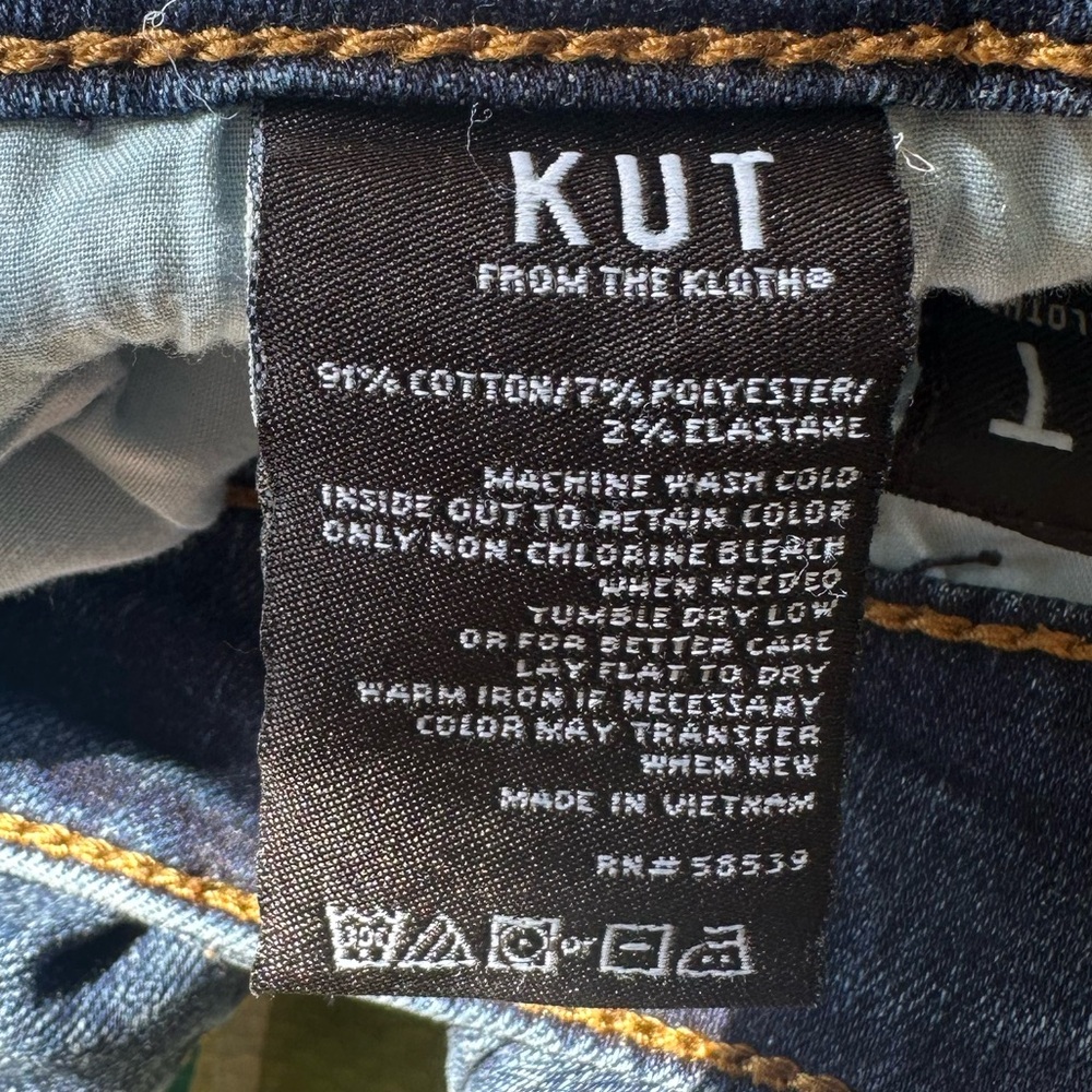 Kut from the Kloth Dark Blue Skinny Jeans - Picture 13 of 15